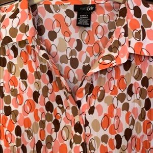Ladies east5th Stretch Cotton Button Down